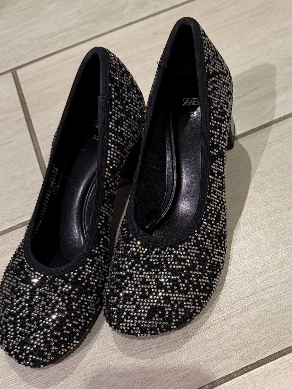 ZARA Rhinestone heel - Picture 14 of 14